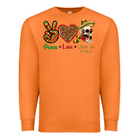 Carrot Peace Love Cinco De Mayo Premium Sweatshirt - texasbilliewilder