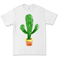 White mexican cactus Premium Tee - FaDigitalArtStudio