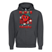 Smoke skater heart valentines day art Zipper Hoodie - LillyAllenDesigns
