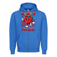 True Royal skater heart valentines day art Zipper Hoodie - LillyAllenDesigns