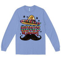 Colony Blue adios bitchachos Long Sleeve Tee - MaliasSmallBusiness