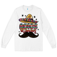 White adios bitchachos Long Sleeve Tee - MaliasSmallBusiness