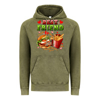 Vintage Olive best friend hamburger potatoes Vintage Hoodie - AdoDesignShop