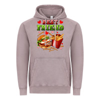 Vintage Zinc best friend hamburger potatoes Vintage Hoodie - AdoDesignShop
