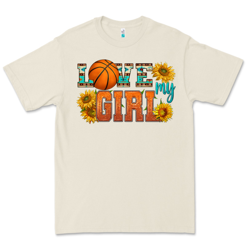 Love My Girl Basketball Premium Tee by HRA Design Shop | Teevron