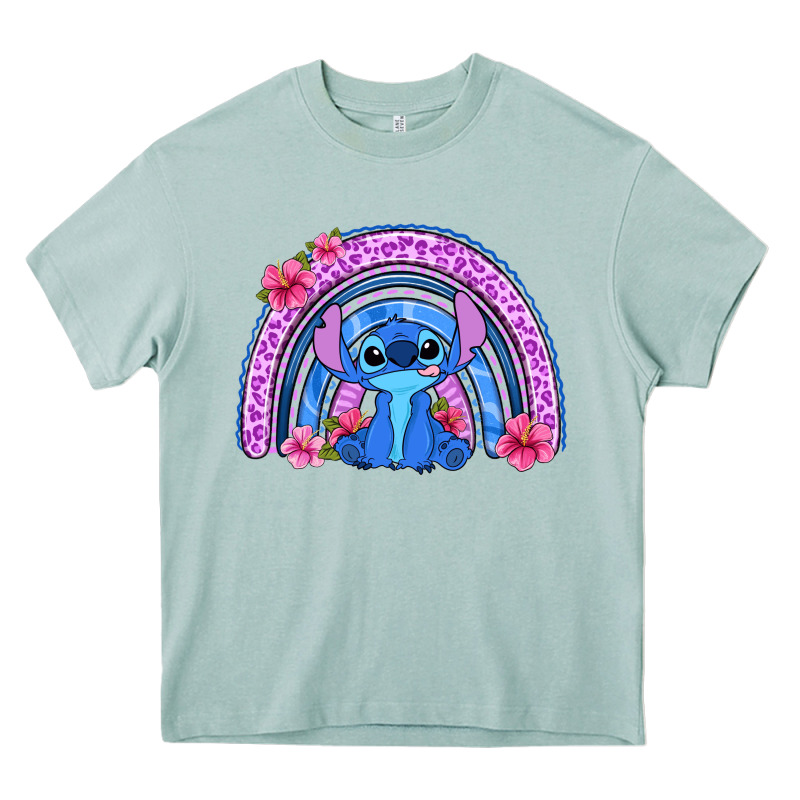 Stitch Rainbow Heavy Core Tee by Zillion Design Studio | Teevron