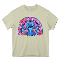 Mossy stitch rainbow Heavy Core Tee - Zillion Design Studio