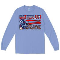 Colony Blue batter up 2nd grade Long Sleeve Tee - JahusDesignShop