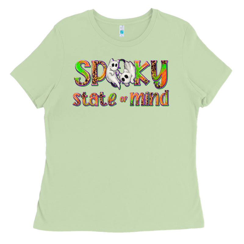 Spooky State Of Mind Ladies Tee by texasbilliewilder | Teevron