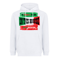 White MY HUSBAND IS THE BOSS IN THIS HOUSE SAID NO ITALIAN EVER Heavyweight Hoodie - Bettercallsaul