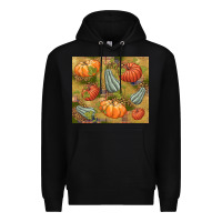 Black Fall Premium Hoodie - NancyCooperArtShop