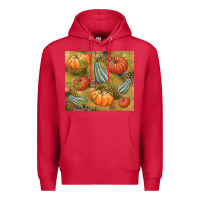 Cardinal Fall Premium Hoodie - NancyCooperArtShop