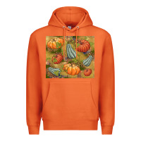 Carrot Fall Premium Hoodie - NancyCooperArtShop
