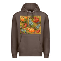 Coffee Fall Premium Hoodie - NancyCooperArtShop