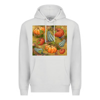Dove Grey Fall Premium Hoodie - NancyCooperArtShop