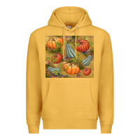 Mustard Fall Premium Hoodie - NancyCooperArtShop