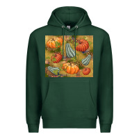 Sports Green Fall Premium Hoodie - NancyCooperArtShop