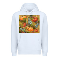 White Fall Premium Hoodie - NancyCooperArtShop