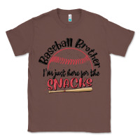 Chestnut baseball brother i'm just here for the snacks Classic Tee - MaliasSmallBusiness