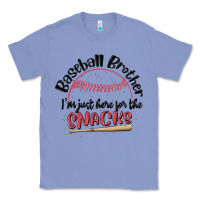 Colony Blue baseball brother i'm just here for the snacks Classic Tee - MaliasSmallBusiness