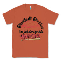 Copper baseball brother i'm just here for the snacks Classic Tee - MaliasSmallBusiness