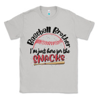 Moon Dust baseball brother i'm just here for the snacks Classic Tee - MaliasSmallBusiness