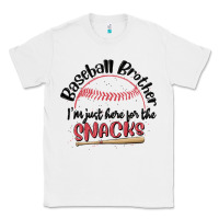 Baseball Brother I'm Just Here For The Snacks Classic Tee | Teevron