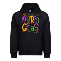 Black mardi gras Urban Hoodie - OliviaCreatesArt