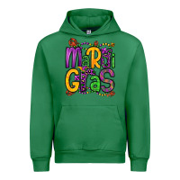 Emerald mardi gras Urban Hoodie - OliviaCreatesArt