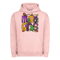 Pigment Salmon mardi gras Urban Hoodie - OliviaCreatesArt