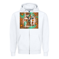 White Western Hay Fall Cow Zipper Hoodie - LillyAllenDesigns