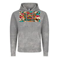 Cloud Rock bus driver school bus cowhide license plate Vintage Hoodie - Artiststas