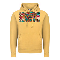 Vintage Mustard bus driver school bus cowhide license plate Vintage Hoodie - Artiststas
