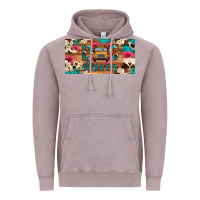 Vintage Zinc bus driver school bus cowhide license plate Vintage Hoodie - Artiststas