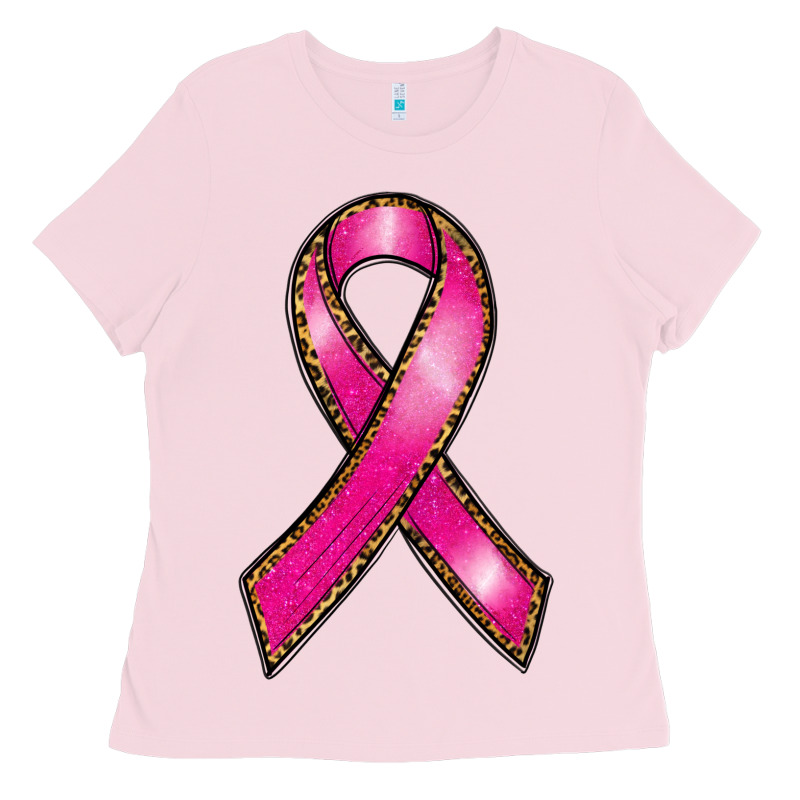 Breast Cancer Ribbon Ladies Tee by RanaPortraitStore | Teevron