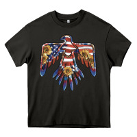 Asphalt thunderbird usa Heavy Core Tee - BarkalooDesign