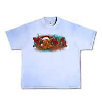 Grape Ice christmas nana highland cow Urban Heavy Tee - BarkalooDesign