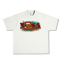 Pistachio christmas nana highland cow Urban Heavy Tee - BarkalooDesign