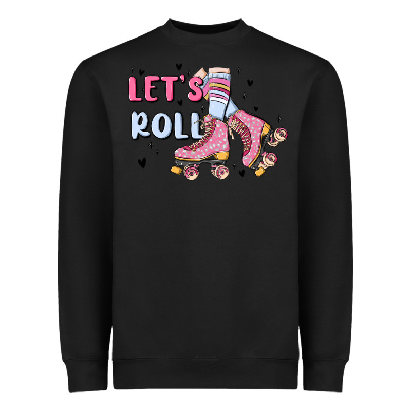 Let's Roll Heavyweight Sweatshirt by MaliasSmallBusiness | Teevron