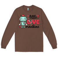 Chestnut little love machine Long Sleeve Tee - MaliasSmallBusiness