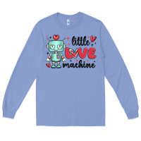 Colony Blue little love machine Long Sleeve Tee - MaliasSmallBusiness