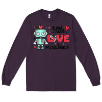 Plum little love machine Long Sleeve Tee - MaliasSmallBusiness