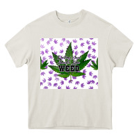 Cream i bet my soul smells like weed Heavy Core Tee - CTS Tumbler Store