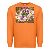 Carrot Mardi Gras with crab Premium Sweatshirt - NancyCooperArtShop