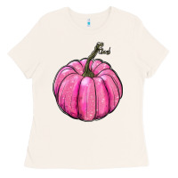 Bone breast cancer awereness pumpkin Ladies Tee - RanaPortraitStore