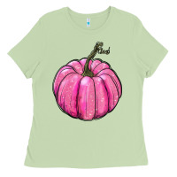 Matcha breast cancer awereness pumpkin Ladies Tee - RanaPortraitStore