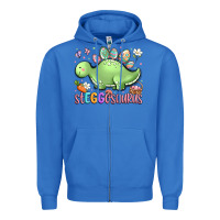 True Royal easter stegosaurus delight Zipper Hoodie - LillyAllenDesigns