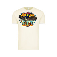 Vintage Arctic lets get lit america eagle Vintage Tee - NancyCooperArtShop