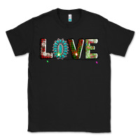 Black love christmas gemstone Classic Tee - AdoDesignShop