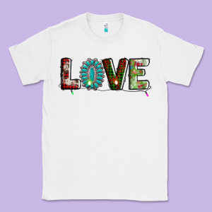 Love Christmas Gemstone Classic Tee Designed By Adodesignshop